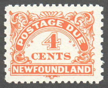 Newfoundland Scott J4 Mint VF (P11x9) - Click Image to Close